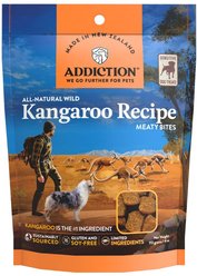 Addiction Meaty Bites Kangaroo Limited Ingredient Grain-Free Allergy-Friendly Soft Dog Treats, 4-oz bag slide 1 of 9