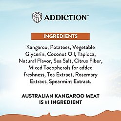 Addiction Meaty Bites Kangaroo Limited Ingredient Grain-Free Allergy-Friendly Soft Dog Treats, 4-oz bag slide 2 of 9