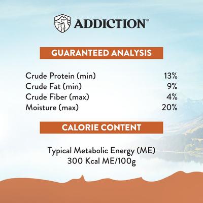 Show full view: Addiction Meaty Bites Kangaroo Limited Ingredient Grain-Free Allergy-Friendly Soft Dog Treats, 4-oz bag slide 7 of 11