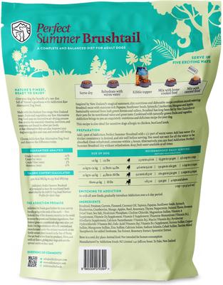 Show full view: Addiction Perfect Summer Brushtail Raw Dehydrated Dog Food, 2-lb box slide 3 of 12