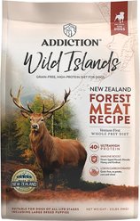 Addiction Premium Wild Islands Forest Adult Grain-Free & High-Protein Meat Recipe Dry Dog Food, 20-lb bag