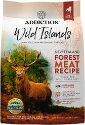 Addiction Premium Wild Islands Forest Adult Grain-Free & High-Protein Meat Recipe Dry Dog Food, 4-lb bag
