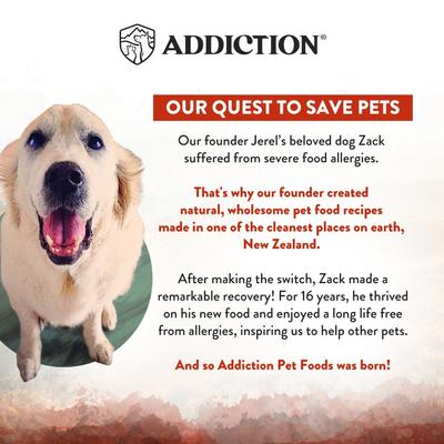 Show full view: Addiction Premium Wild Islands Forest Meat Recipe Grain-Free & High-Protein Dry Cat Food, 4-lb bag slide 9 of 10