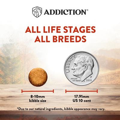 Show full view: Addiction Premium Wild Islands Forest Meat Recipe Grain-Free & High-Protein Dry Cat Food, 4-lb bag slide 4 of 10