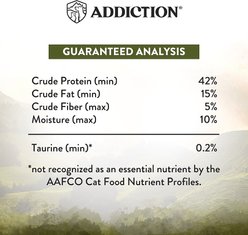 Addiction Premium Wild Islands Highland Meat Recipe Grain-Free & High-Protein Dry Cat Food, 10-lb bag slide 2 of 9