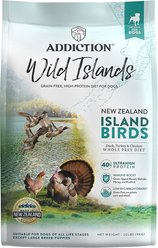 Addiction Premium Wild Islands Island Birds Adult Grain-Free & High-Protein Poultry Dry Dog Food, 20-lb bag