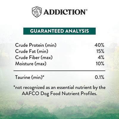Show full view: Addiction Premium Wild Islands Island Birds Adult Grain-Free & High-Protein Poultry Dry Dog Food, 20-lb bag slide 7 of 11