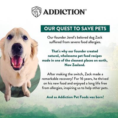 Show full view: Addiction Premium Wild Islands Island Birds Adult Grain-Free & High-Protein Poultry Dry Dog Food, 20-lb bag slide 10 of 11