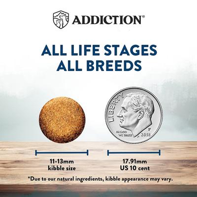 Show full view: Addiction Premium Wild Islands Pacific Catch Adult Grain-Free & High-Protein Seafood & Fish Dry Dog Food, 20-lb bag slide 4 of 12