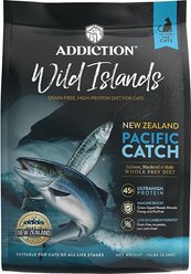 Addiction Premium Wild Islands Pacific Catch Seafood & Fish Grain-Free & High-Protein Dry Cat Food, 10-lb bag