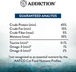 Addiction Premium Wild Islands Pacific Catch Seafood & Fish Grain-Free & High-Protein Dry Cat Food, 10-lb bag slide 2 of 9
