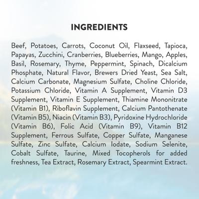 Show full view: Addiction Steakhouse Beef & Zucchini Entree Raw Dehydrated Dog Food, 2-lb box slide 8 of 12