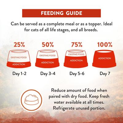 Show full view: Addiction Wild Islands Forest Meat Premium Venison & Beef Grain-Free Canned Wet Cat Food, 6.5-oz can, case of 24 slide 10 of 11