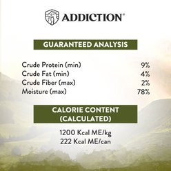 Addiction Wild Islands Highland Meats Premium Lamb & Beef Grain-Free Canned Wet Cat Food, 6.5-oz can, case of 24 slide 2 of 9