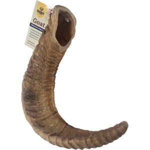 Advance Pet Product Natural Large Goat Horn Dog Natural Chew Treats, 2 count