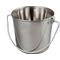 Show in main carousel: Advance Pet Product Heavy Stainless Steel Round Bucket, 1-qt slide 1 of 2