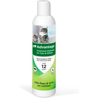 Advantage Flea & Tick Treatment Shampoo for Cats & Kittens, 8-fl oz bottle slide 1 of 7