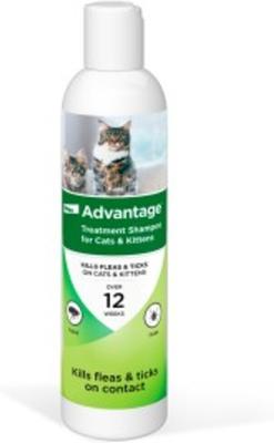 Show full view: Advantage Flea & Tick Treatment Shampoo for Cats & Kittens, 8-fl oz bottle slide 1 of 10