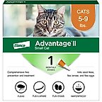 Advantage II Flea Spot Treatment for Cats, 5-9 lbs, 1 Dose (1-mo. supply)