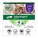 Advantage II Flea Spot Treatment for Cats, over 9 lbs, 4 Doses (4-mos. supply)