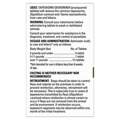 Show full view: Advantage II Flea Spot Treatment, over 9-lbs + Elanco Tapeworm Cat De-Wormer slide 8 of 9