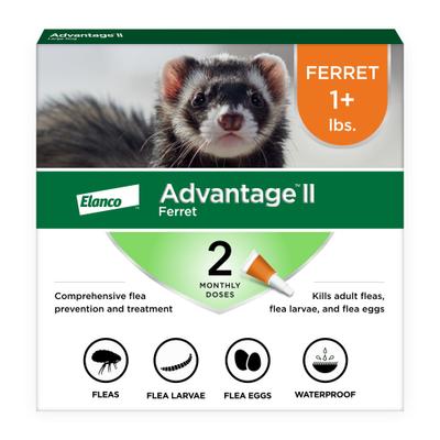 Show full view: Advantage II Flea Treatment for Ferrets slide 1 of 8