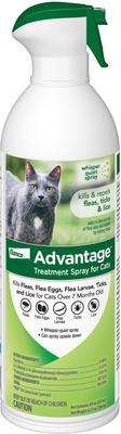 Show full view: Advantage II Topical & Home & Yard Flea & Tick Spray for Cats + Household Spot & Crevice Spray slide 2 of 7