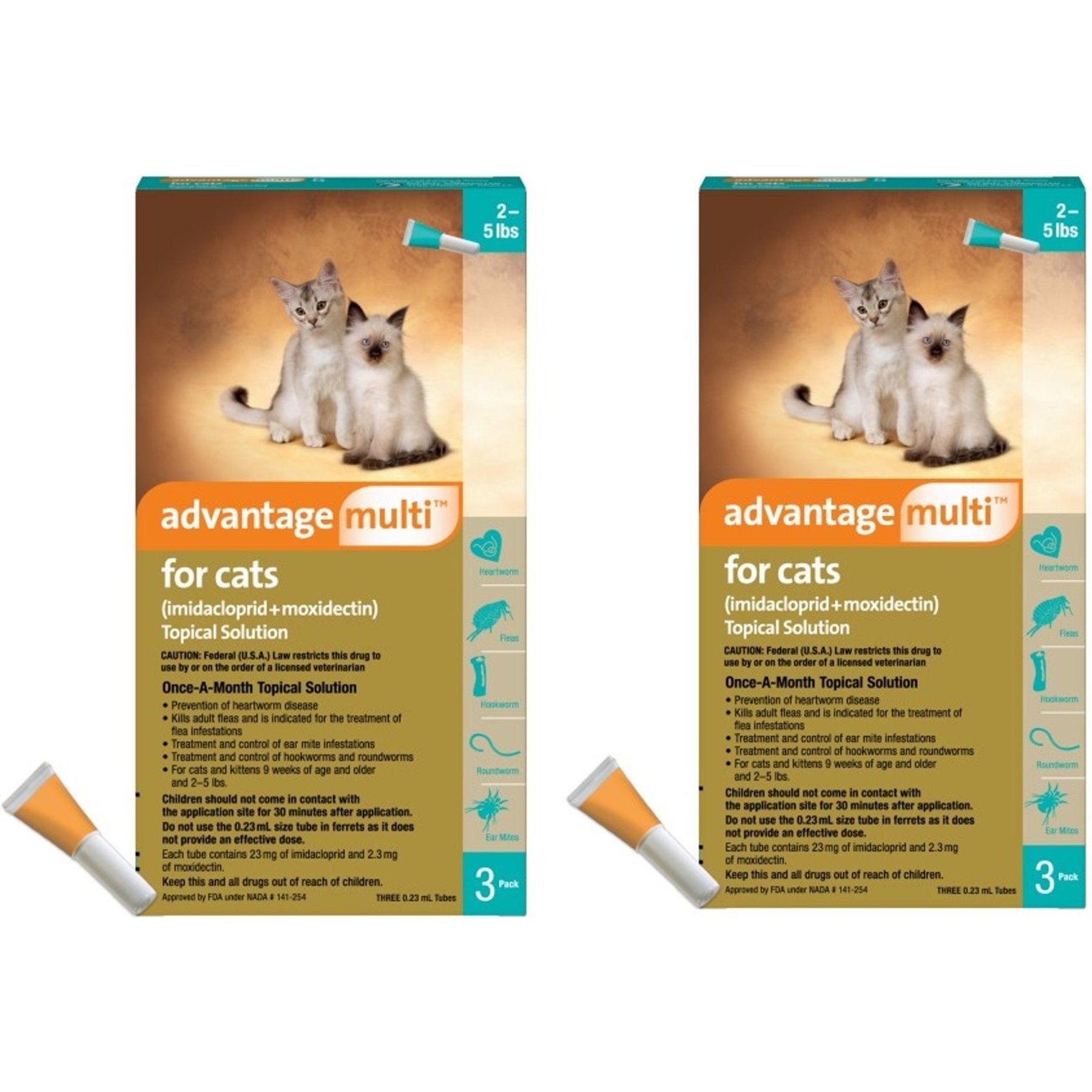 Bayer Cat Licked Advantage Multi ADVANTAGE MULTI Topical Solution