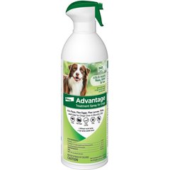 Advantage Topical & Indoor Flea & Tick Spray for Dogs, 8-fl oz bottle