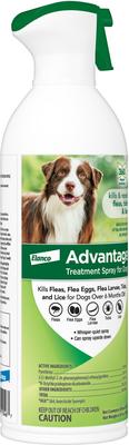 Show full view: Advantage Topical & Indoor Flea & Tick Spray for Dogs, 8-fl oz bottle slide 3 of 10