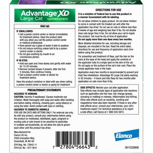 Advantage XD Large Cat Treatment, 2 count