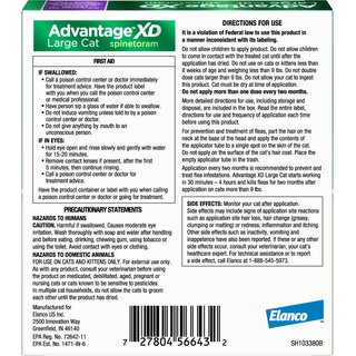 Advantage XD Large Cat Treatment, 2 count slide 2 of 9