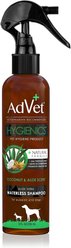 AdVet Hygienics Aloe Vera Waterless Dog Shampoo, 8-fl oz bottle