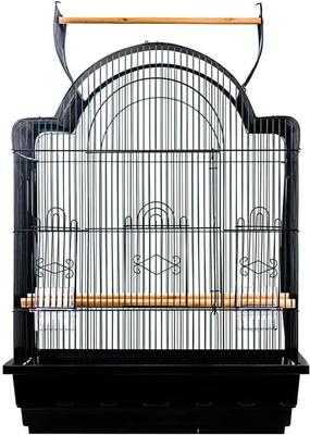 Show full view: A&E Cage Company 32-in Victorian Open Top Bird Cage, Black, Medium slide 3 of 4