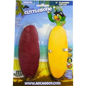 A&E Cage Company 6-in Flavored Cuttlebone Twin Blister Pack Bird Treats