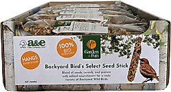A&E Cage Company Backyard Bird's Select Seed Stick Wild Bird Treats, 0.12-lb box, 20 count
