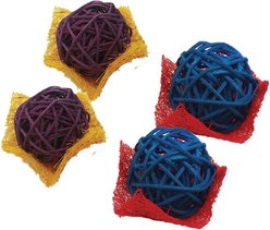 A&E Cage Company Bon Bons Loofah Small Pet Toy