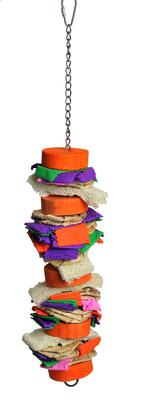 Show full view: A&E Cage Company Color Splash Bird Toy slide 1 of 2