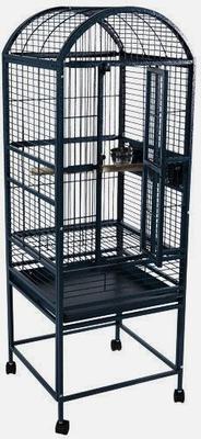Show full view: A&E Cage Company Dome Top Bird Cage, Black, X-Small slide 2 of 6