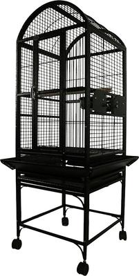 Show full view: A&E Cage Company Dome Top Bird Cage, Black, X-Small slide 5 of 6