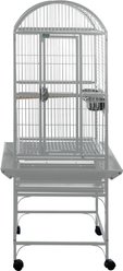 A&E Cage Company Dome Top Bird Cage, Platinum, X-Small