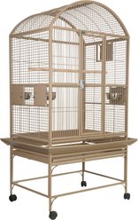 A&E Cage Company Dome Top Bird Cage, Sandstone, Medium
