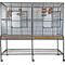 Show in main carousel: A&E Cage Company Double Flight Bird Cage & Divider, Black slide 1 of 4