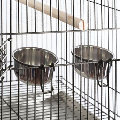 Show full view: A&E Cage Company Economy Dome Top Bird Cage, Black slide 5 of 6