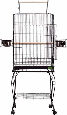 Show full view: A&E Cage Company Economy Play Top Bird Cage, Black slide 6 of 9