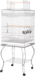 A&E Cage Company Economy Play Top Bird Cage, White