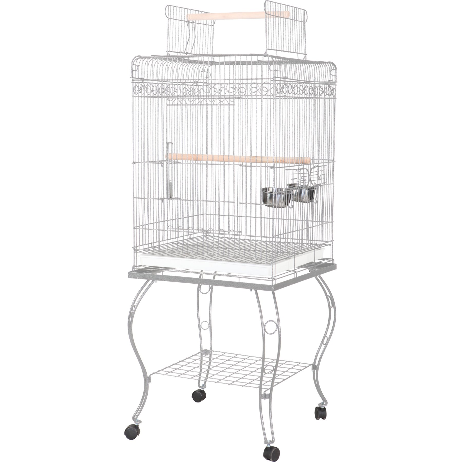 A&E Cage Company Economy Play Top Bird Cage, White