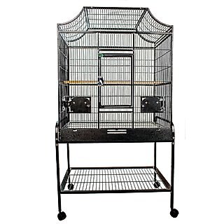A&E Cage Company Elegant Style Flight Bird Cage, Black, Medium slide 1 of 3