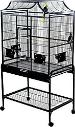 A&E Cage Company Elegant Style Flight Bird Cage, Black, Medium slide 2 of 3