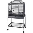 A&E Cage Company Elegant Style Flight Bird Cage, Black, Small